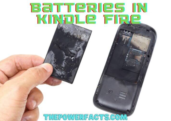 can batteries in kindle fire be replaced