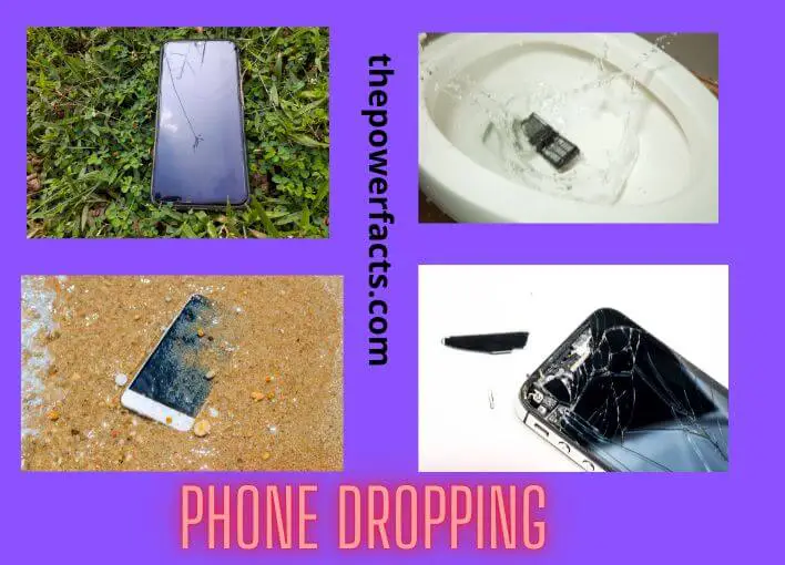 does dropping your phone ruin the battery
