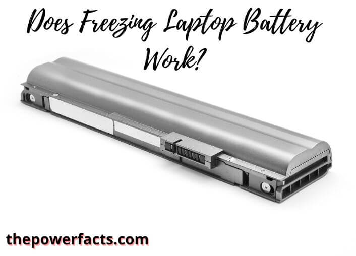 does freezing laptop battery work