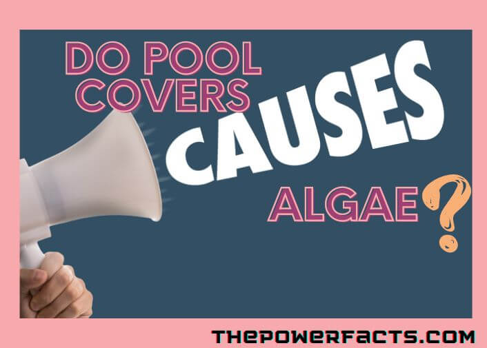 does solar cover cause algae
