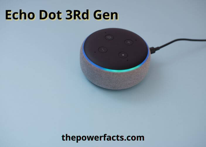 does the echo dot 3rd gen have a battery