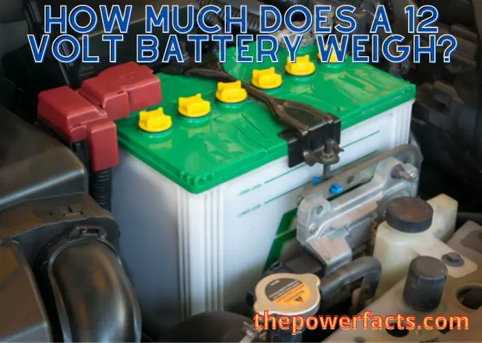how much does a 12 volt battery weigh