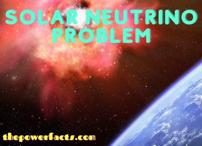 what is a possible solution to the solar neutrino problem