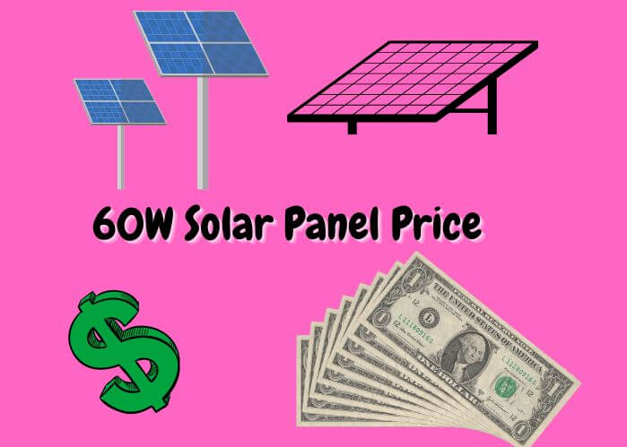 60w solar panel price