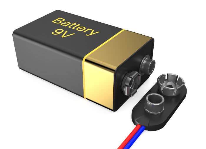 9v battery connector 