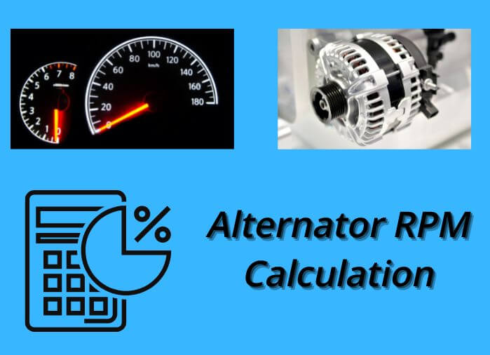 alternator rpm calculation