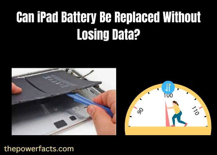 can ipad battery be replaced without losing data