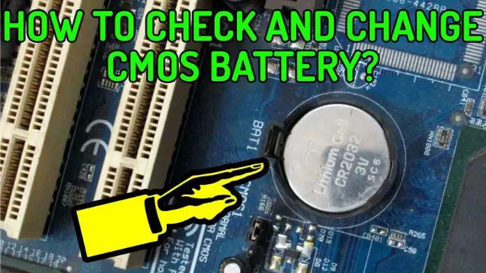 cmos battery voltage check software