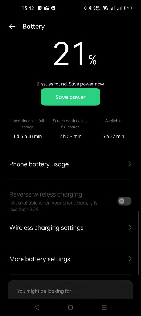 does oppo phone battery last long