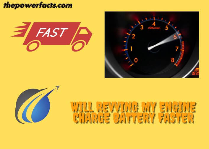 does revving engine increase battery charge 