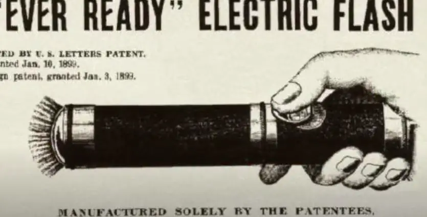 history of flashlights timeline