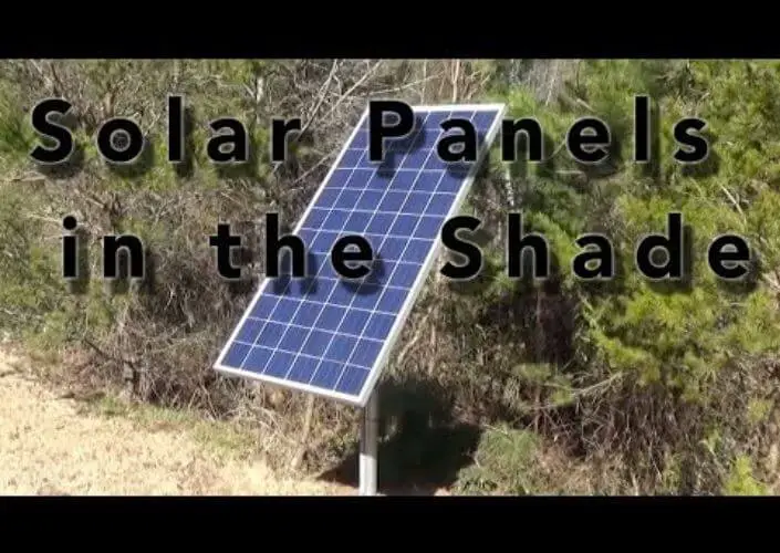 how do you keep solar panels from shading