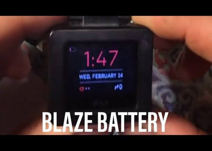 how to check fitbit battery