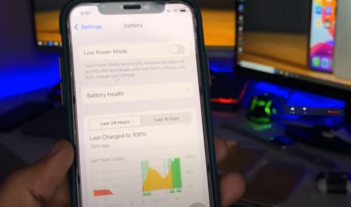 how to stop battery draining overnight