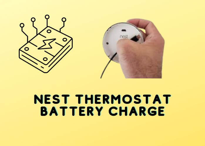 nest thermostat battery charge