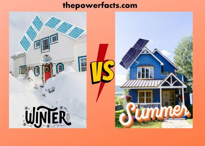 solar panel output winter vs summer