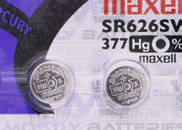 sr626sw battery vs 377
