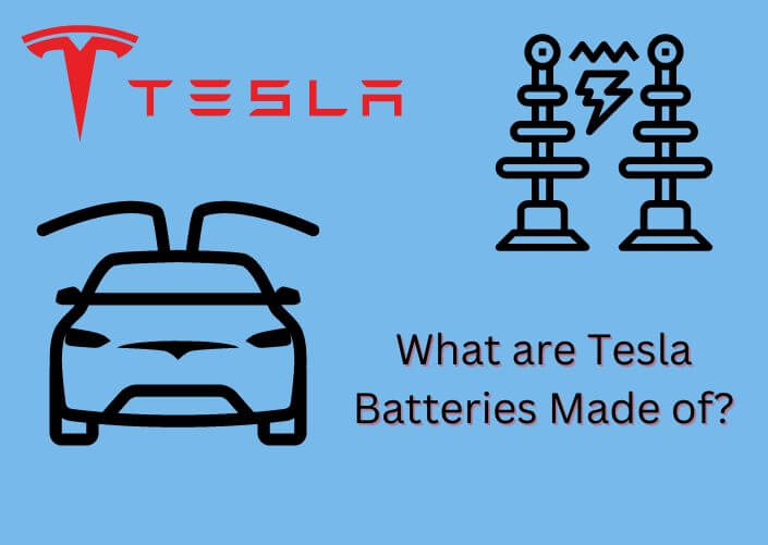 what are tesla batteries made of?