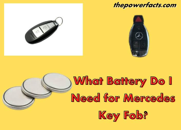 what battery do i need for mercedes key fob