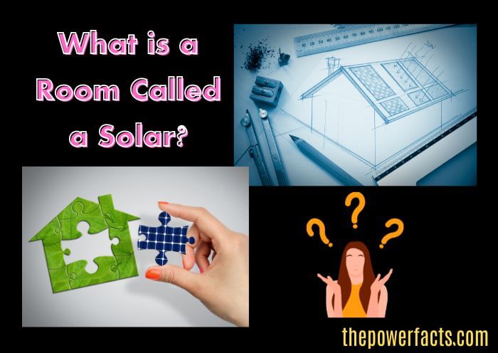 what is a room called a solar