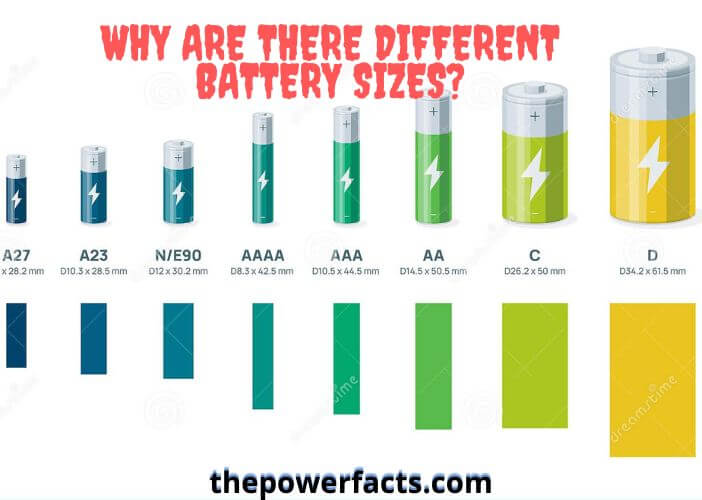 why are there different battery sizes