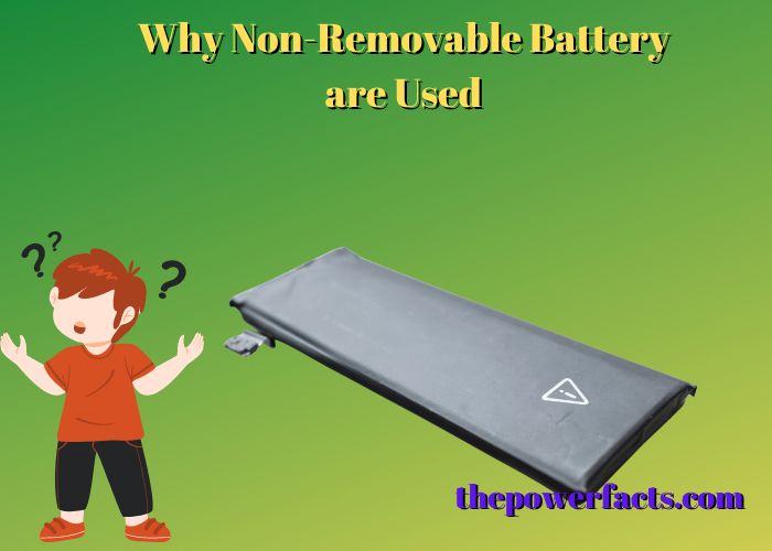 why non-removable battery are used