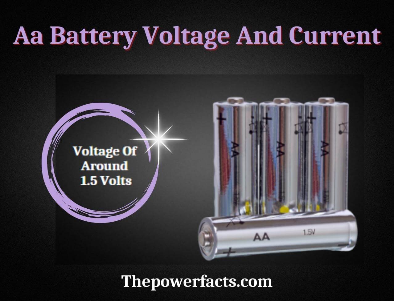 AA Battery Voltage And Current 9AA Battery Max Discharge Current) The