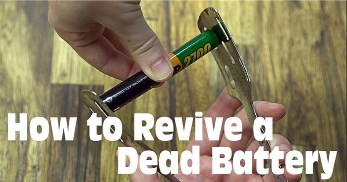 how can dead batteries be reused