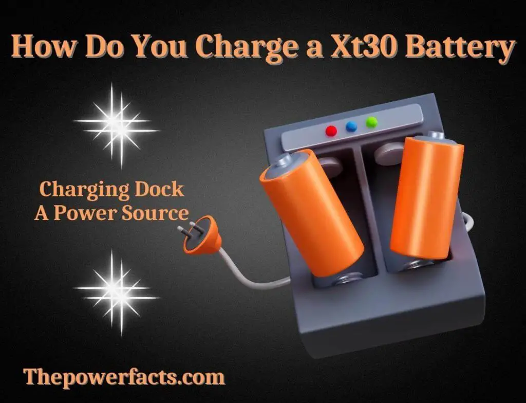 how do you charge an xt30 battery