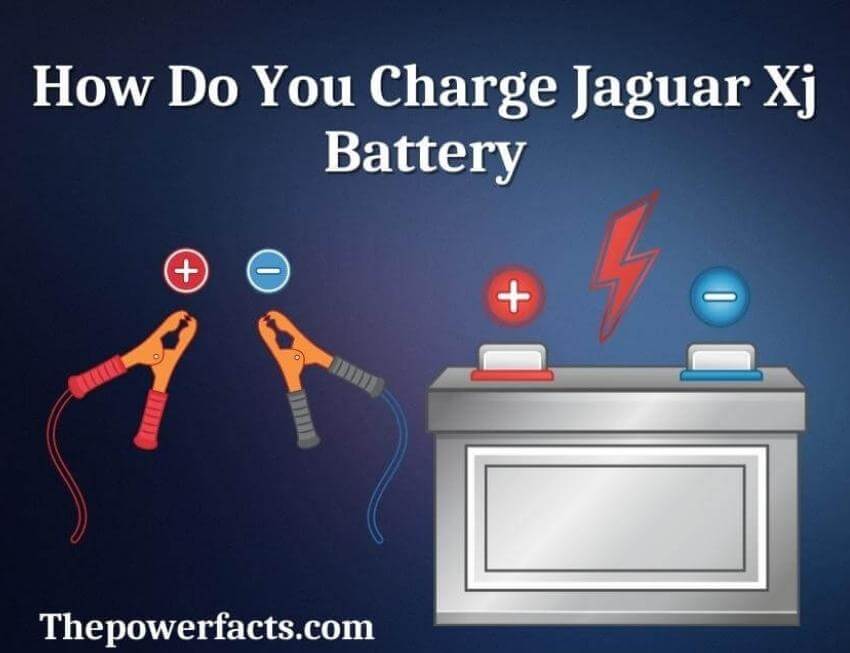how do you charge jaguar xj battery
