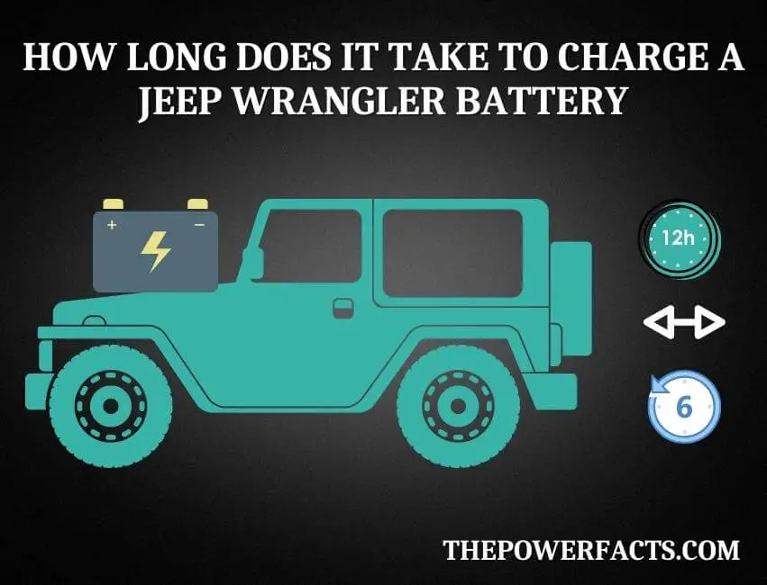 how long does it take to charge a jeep wrangler battery