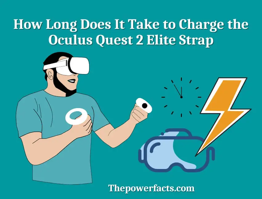 how long does it take to charge the oculus quest 2 elite strap