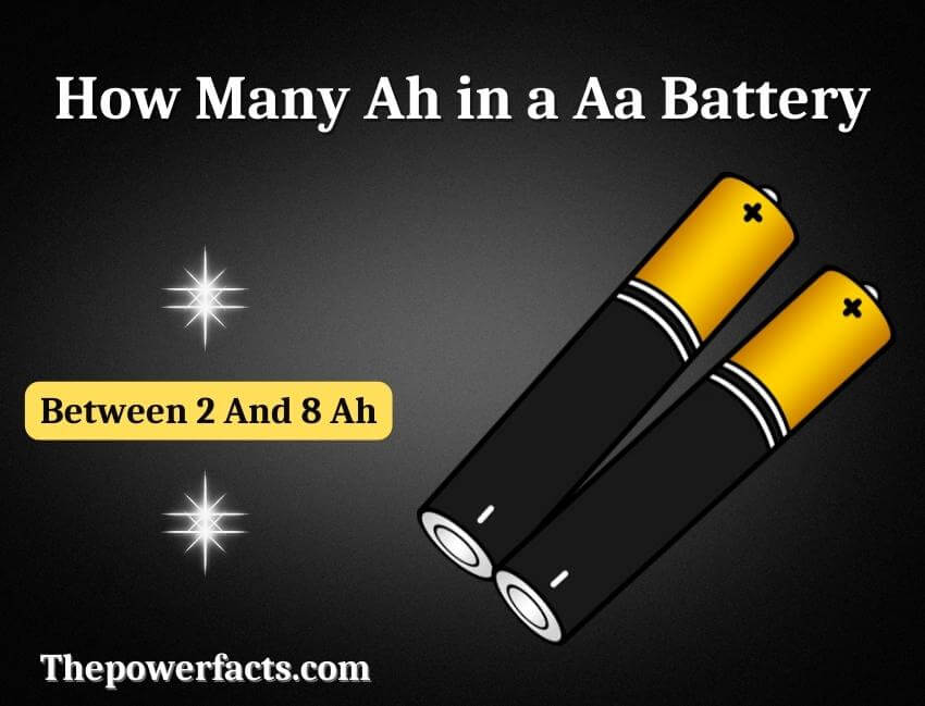 how many ah in a aa battery