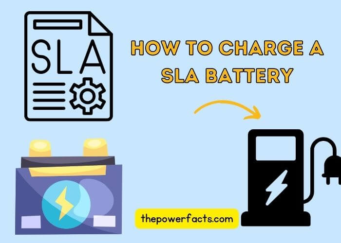 how to charge a sla battery