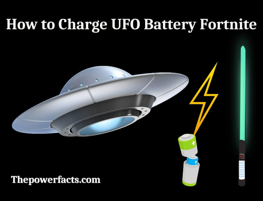 how to charge ufo battery fortnite