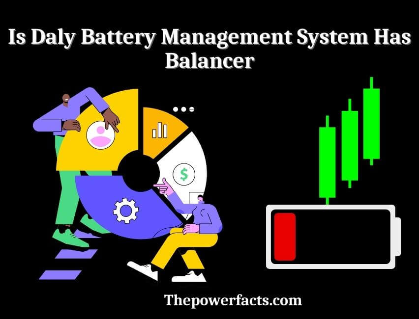 is daly battery management system has balancer