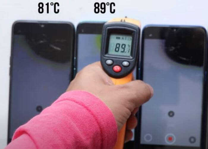 mobile battery temperature limit