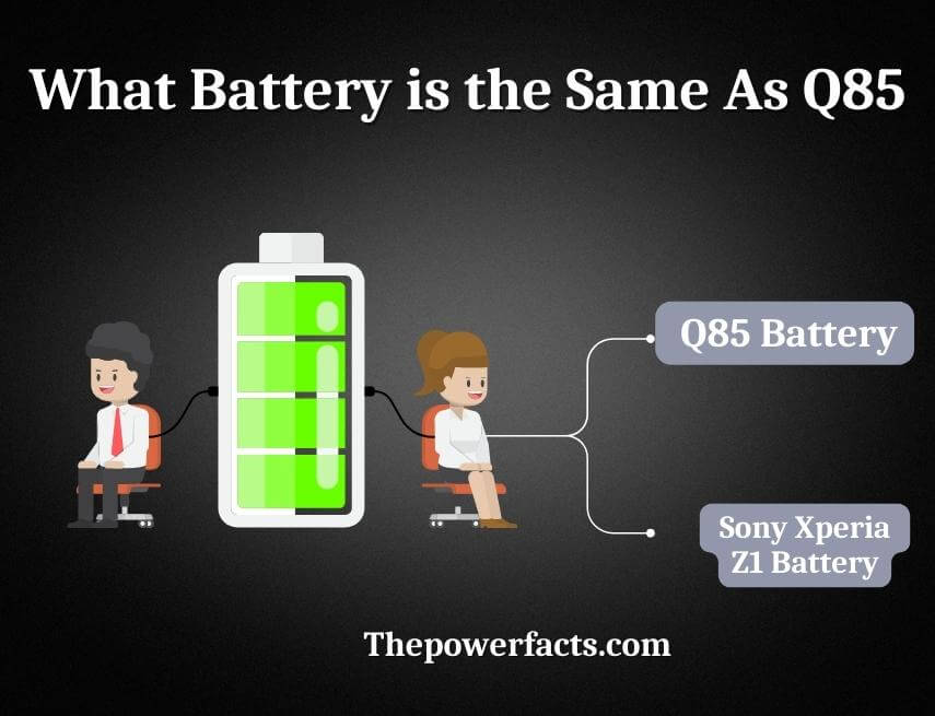 what battery is the same as q85