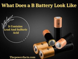 What Does a B Battery Look Like? (B Battery Replacement) - The Power Facts