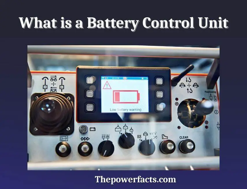 what is a battery control unit