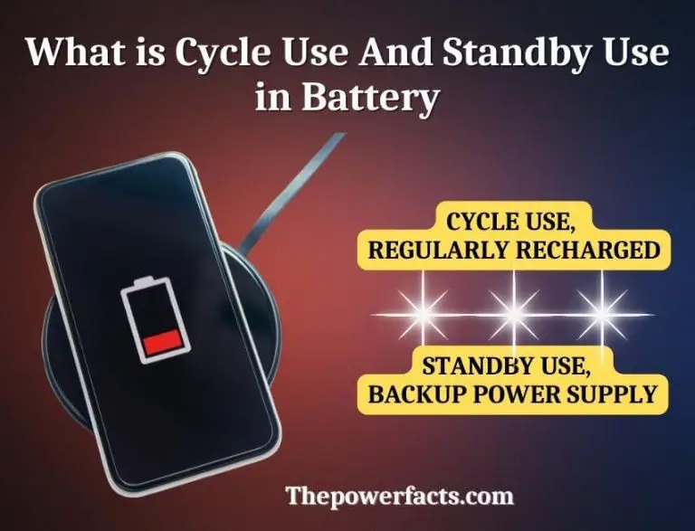 What is Cycle Use And Standby Use in Battery? The Power Facts