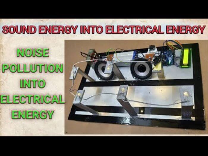 what is the best example of a device that converts electrical energy to light to sound