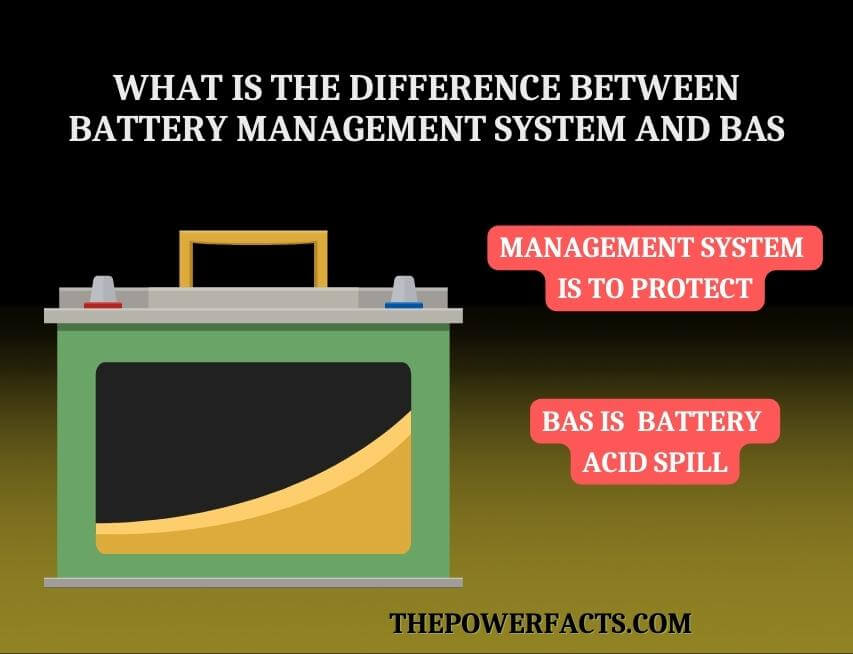 what is the difference between battery management system and bas