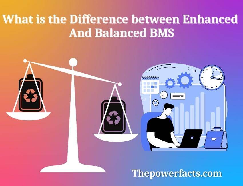 what is the difference between enhanced and balanced bms