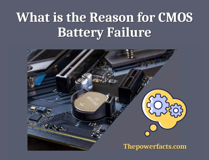 what is the reason for cmos battery failure (1)