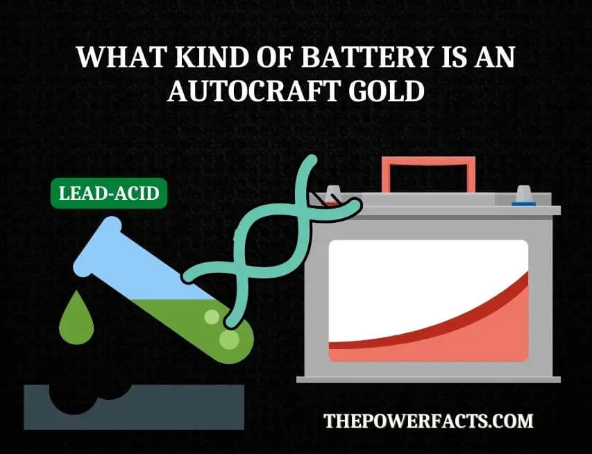 what kind of battery is an autocraft gold