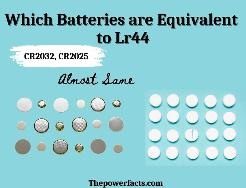 which batteries are equivalent to lr44