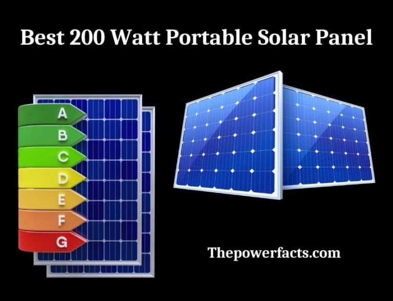 best 200 watt portable solar panel