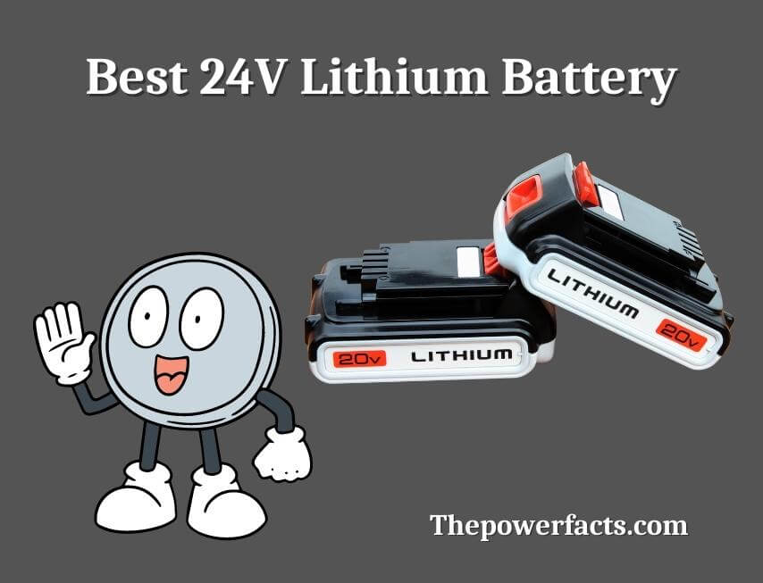 best 24v lithium battery