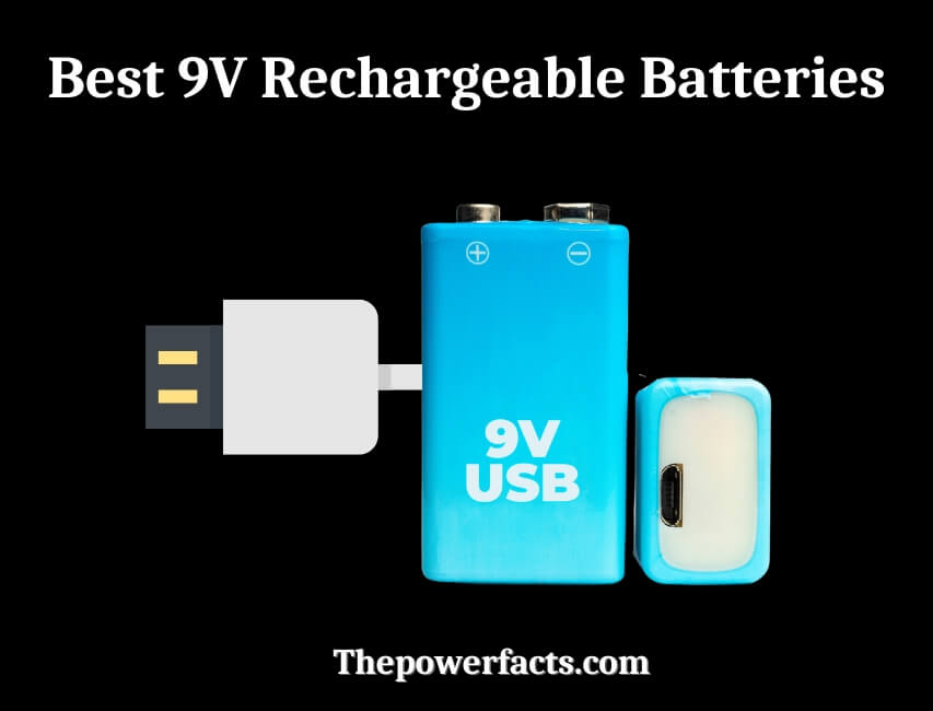 best 9v rechargeable batteries